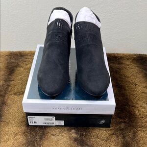 Karen Scott Black Men's Boots